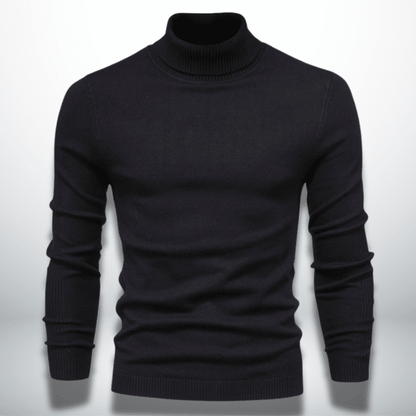 Wool-Blend Knit Sweater – Turtleneck Neck & Warm Cover