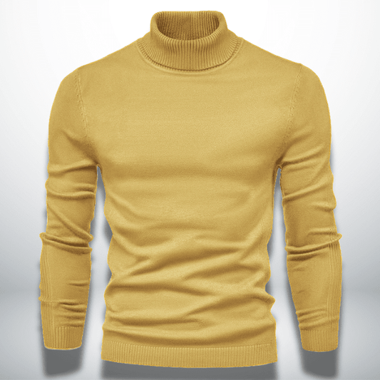 Wool-Blend Knit Sweater – Turtleneck Neck & Warm Cover