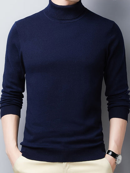Wool-Blend Sweater - Light Stretch Fit & Warm Layering