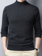 Pull en laine mélangée - Coupe extensible légère et chaude