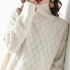 Wool-Blend Sweater - Loose Shape And Warm Layering Fit