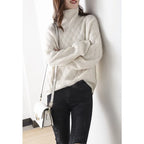 Wool-Blend Sweater - Loose Shape And Warm Layering Fit