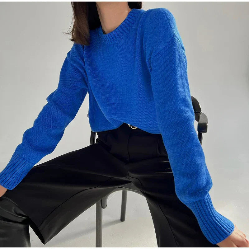 Wool-Blend Sweater – Roomier Shape & Warm Layering Fit