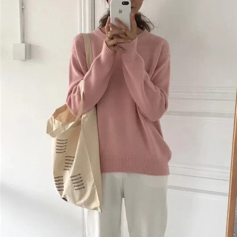 Wool-Blend Sweater – Roomier Shape & Warm Layering Fit