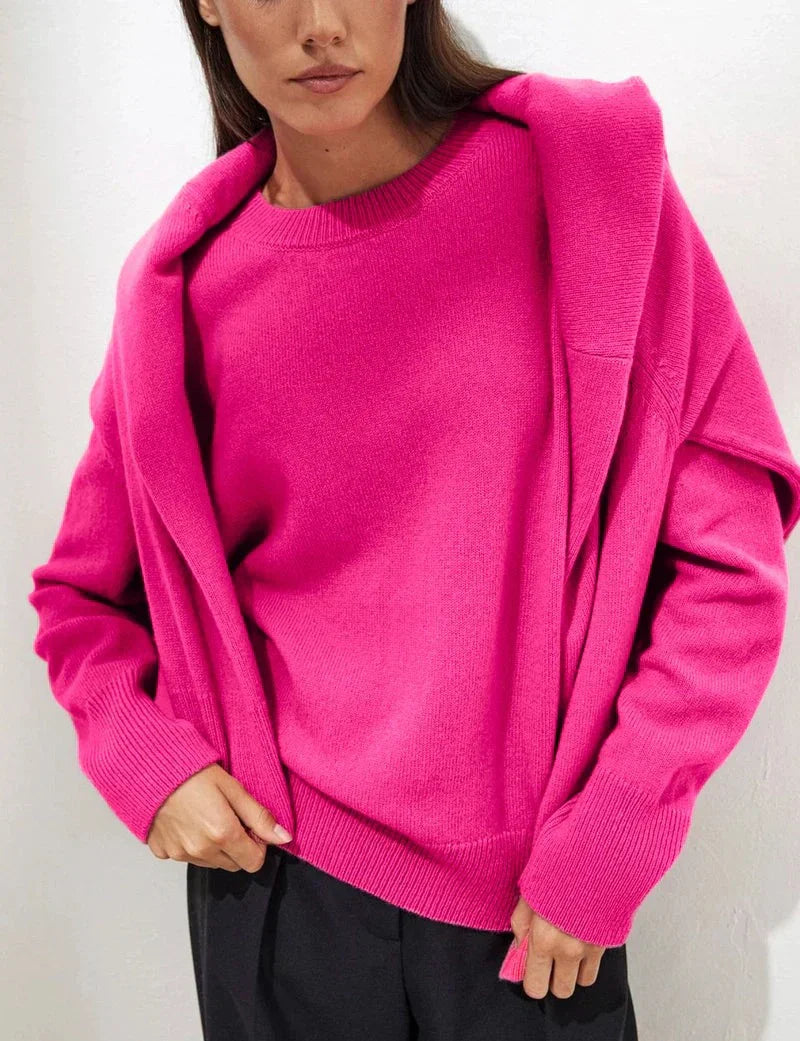 Wool-Blend Sweater – Roomier Shape & Warm Layering Fit