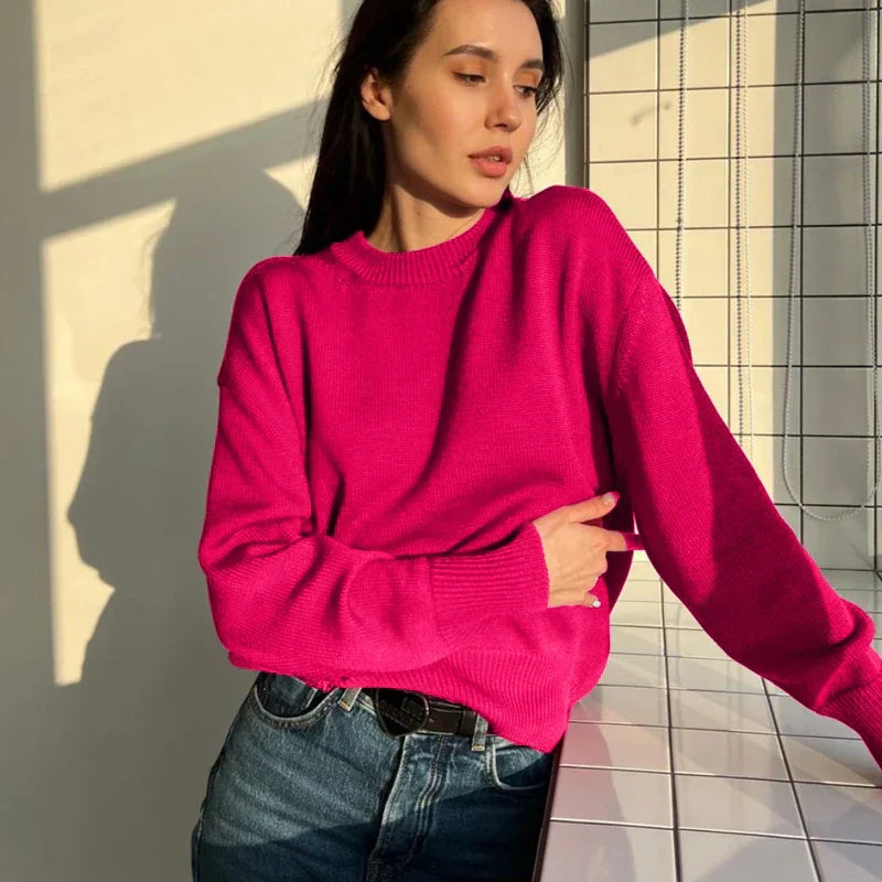 Wool-Blend Sweater – Roomier Shape & Warm Layering Fit