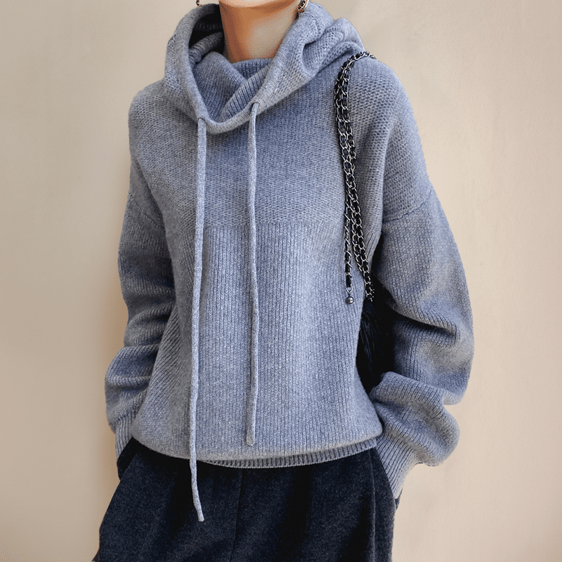 Wool-Blend Turtleneck Sweater - Silky Feel And Warmth