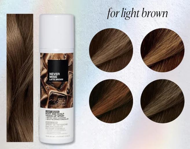 Spray retouche racines et cuir chevelu
