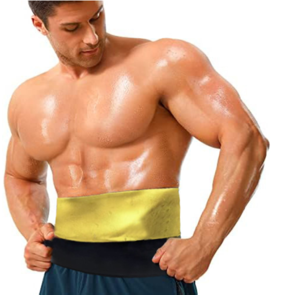 ThermoCore: Men's Waist Trainer Fat Burning Sweat Belt