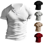 Men’s Slim Fit Henley Tee
