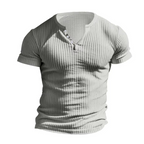 Men’s Slim Fit Henley Tee