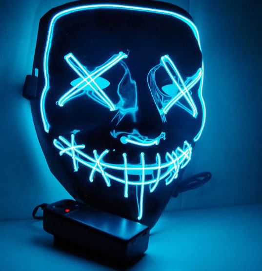 Halloween LED Light Mask