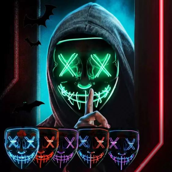 Halloween LED Light Mask