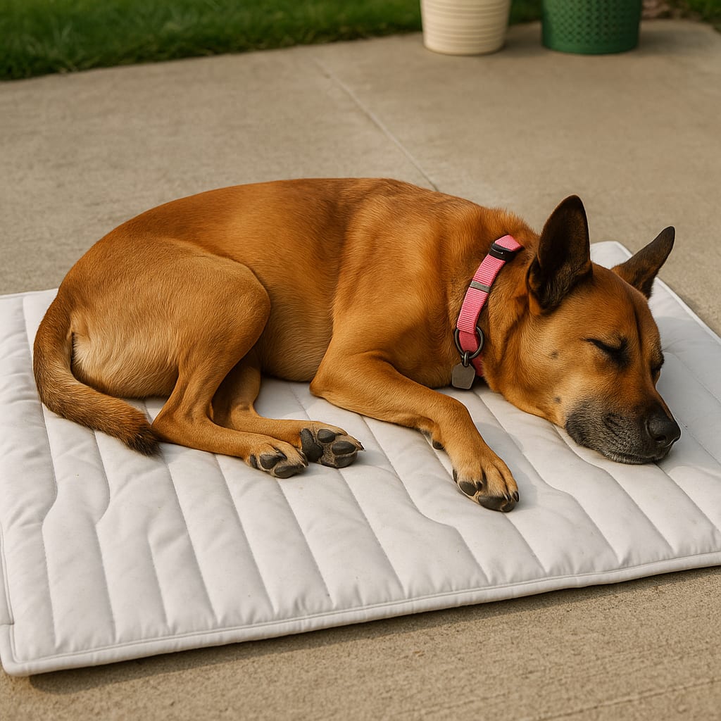 Tapis rafraîchissant pour chien