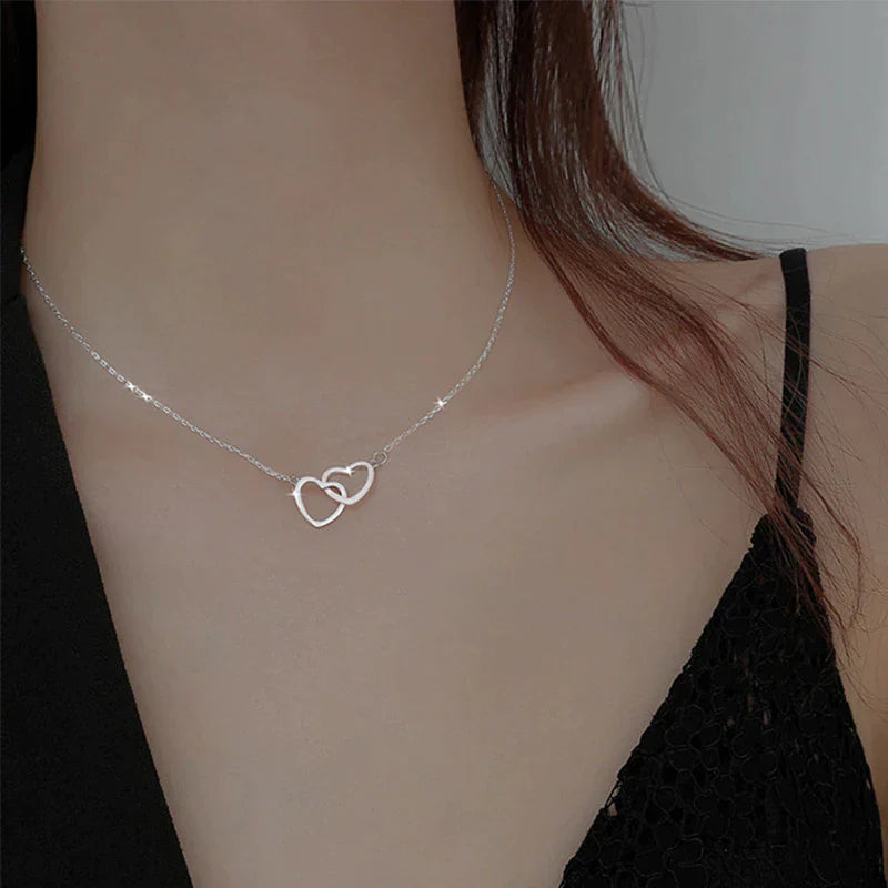 Collier en forme de cœur 