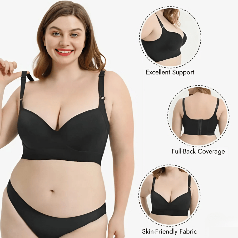 Back Smoothing Push-Up Bra
