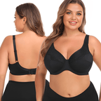 Breathable Full Coverage Support Lift Lace Bra