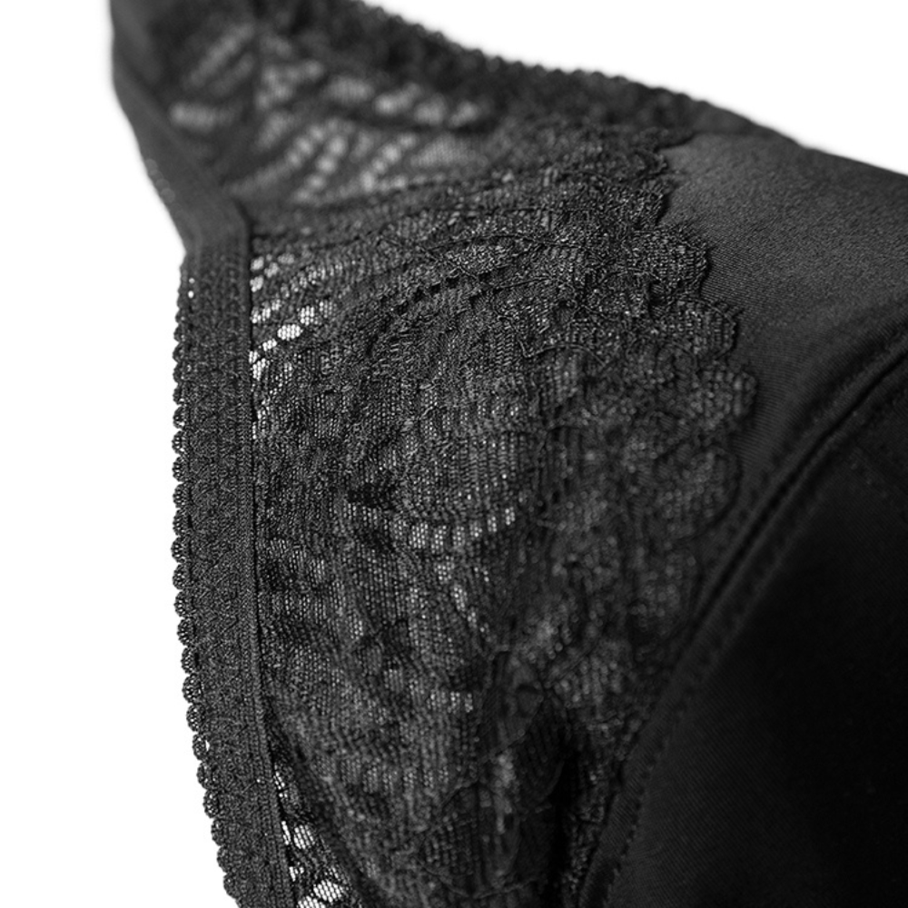 Breathable Full Coverage Support Lift Lace Bra