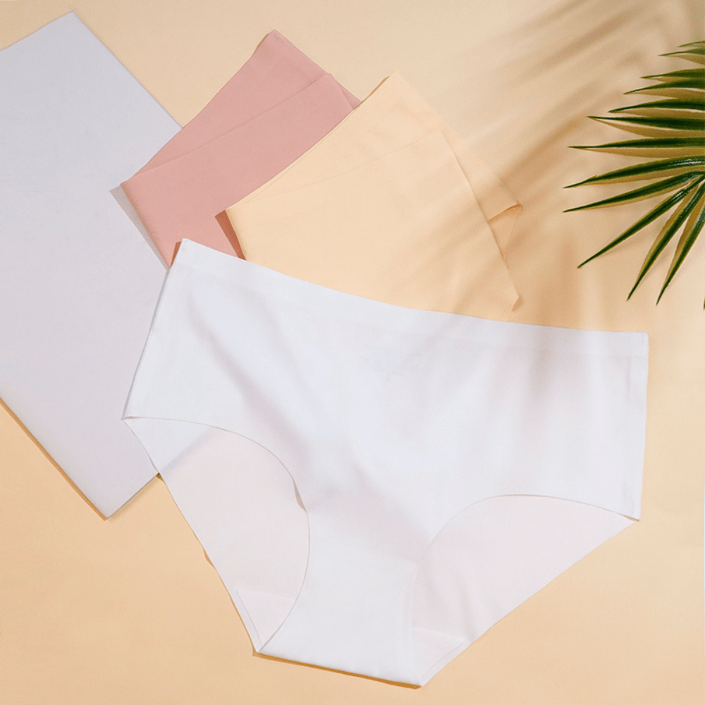 Breathable Seamless Mid-Waist Underwear