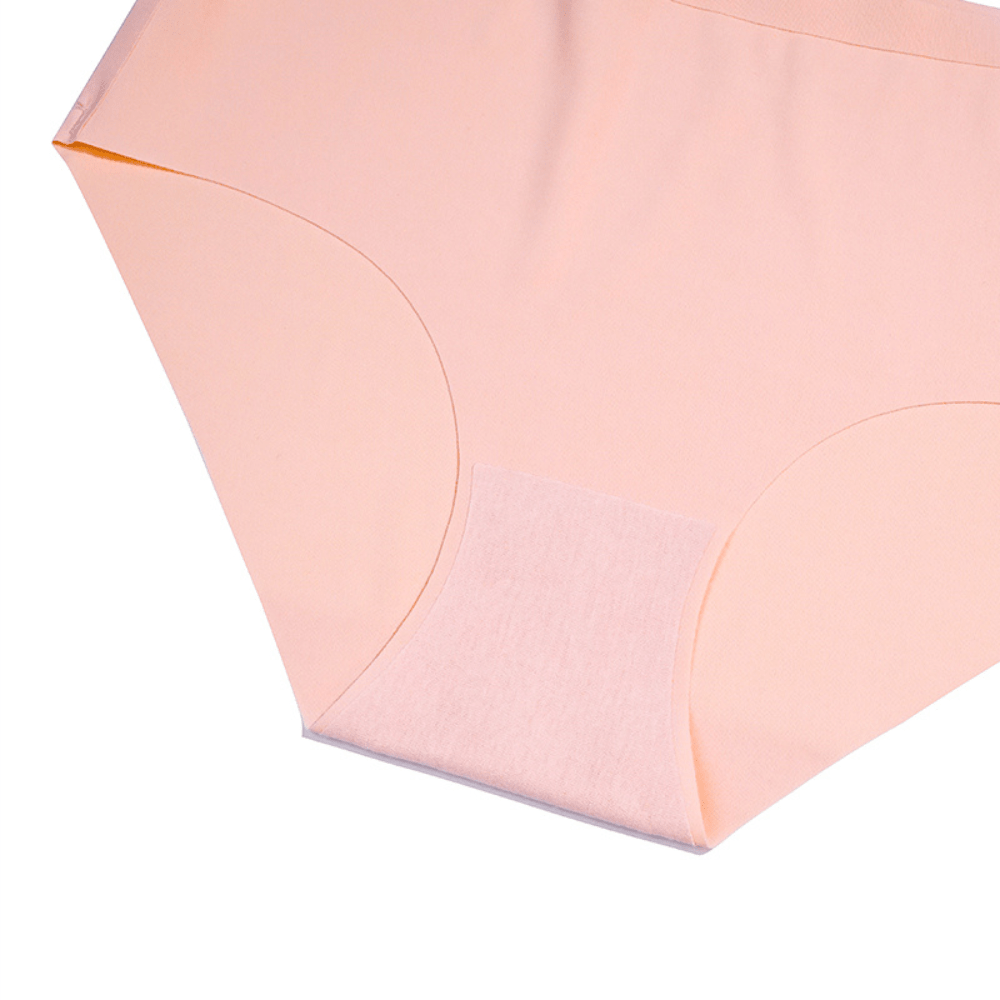 Breathable Seamless Mid-Waist Underwear