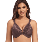Comfort Lace Underwire Push-Up Bra