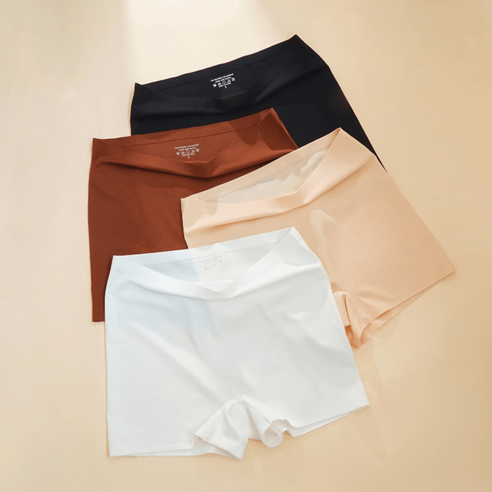 Comfort Seamless Mid-Waist Boyshorts Underwear