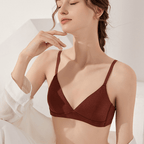 Comfy Triangle Wireless Bra | Lightweight & Adjustable Straps