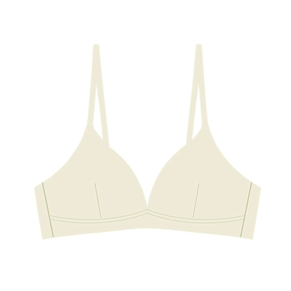Comfy Triangle Wireless Bra | Lightweight & Adjustable Straps