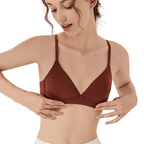 Comfy Triangle Wireless Bra | Lightweight & Adjustable Straps