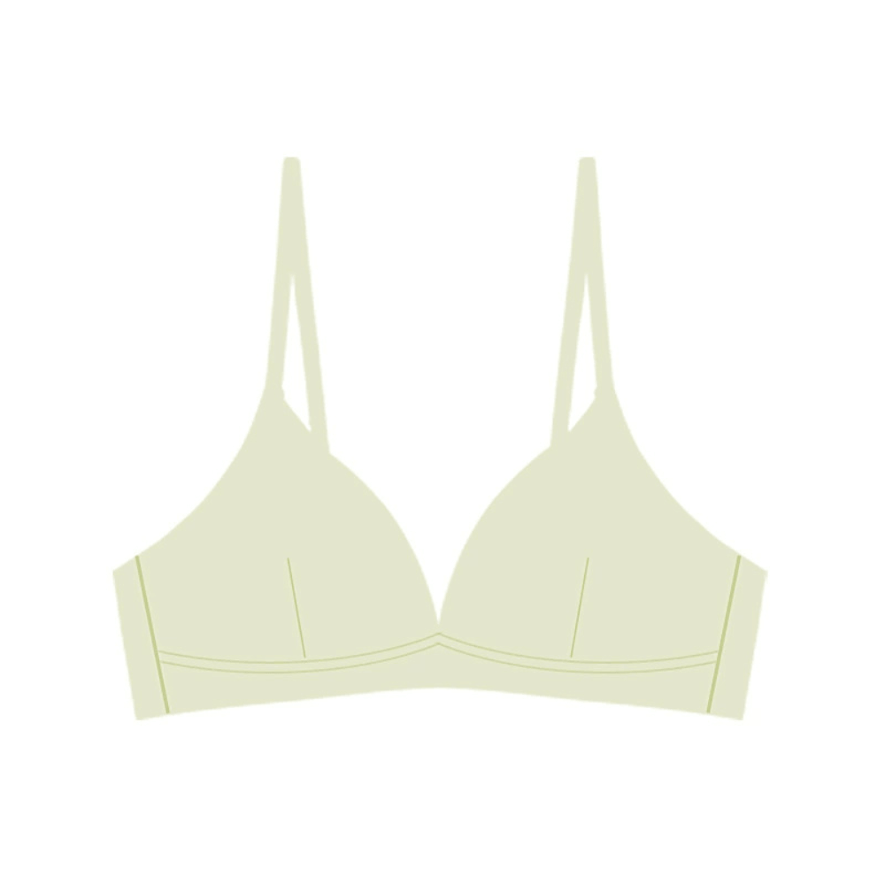 Comfy Triangle Wireless Bra | Lightweight & Adjustable Straps