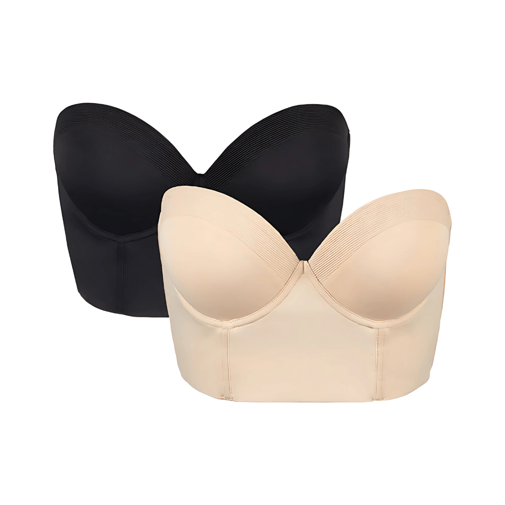 Convertible Strapless Push Up Corset Posture Bra