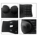 Convertible Strapless Push Up Corset Posture Bra