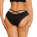 Cross-Strap Low-Waist Underwear