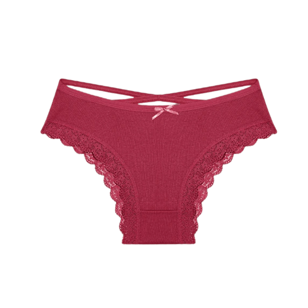 Cross-Strap Low-Waist Underwear