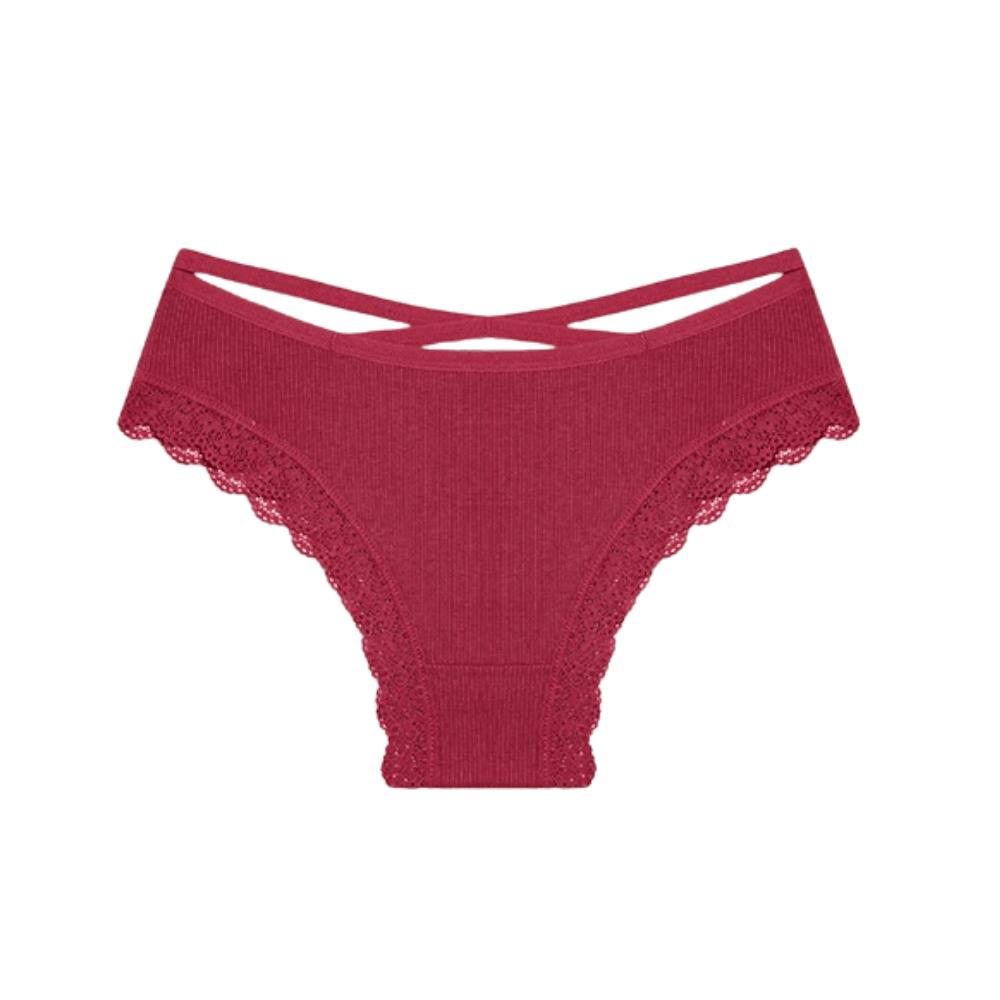 Cross-Strap Low-Waist Underwear