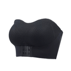 Strapless Front Buckle Convertible Wireless Bra