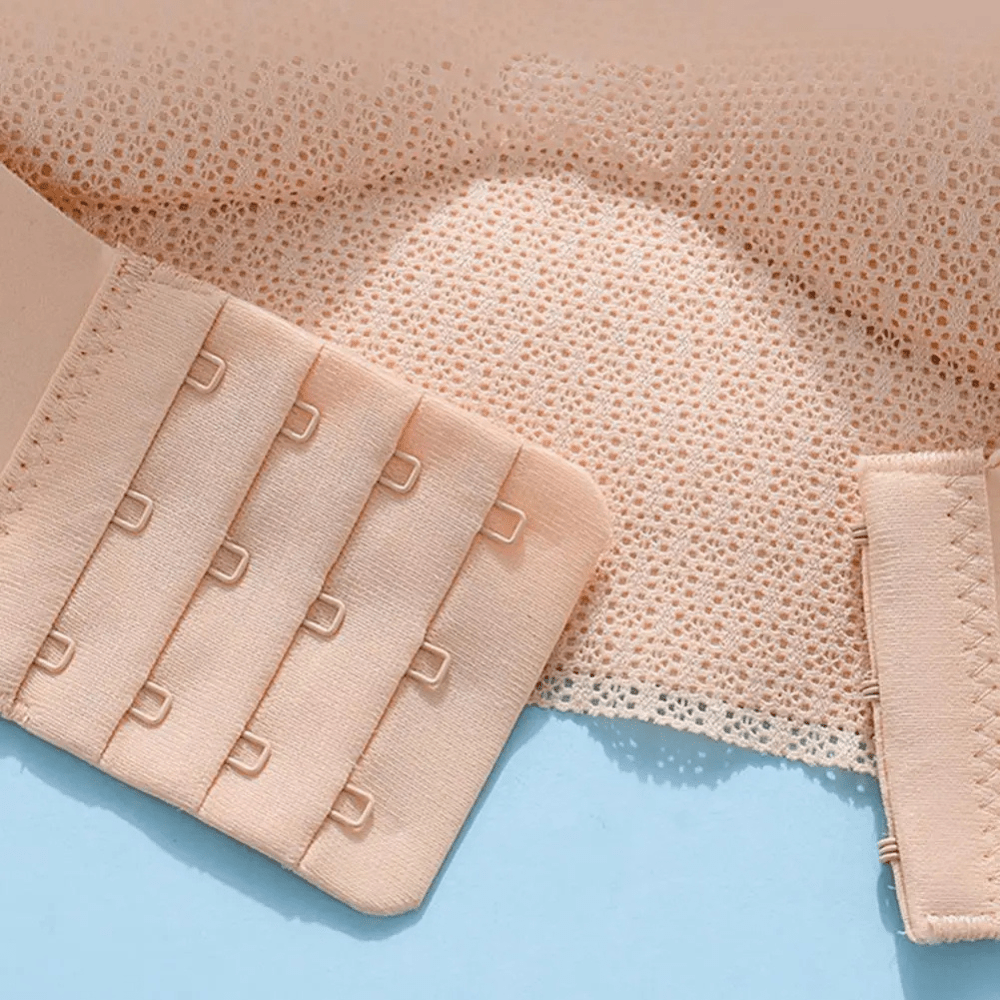 Strapless Front Buckle Convertible Wireless Bra