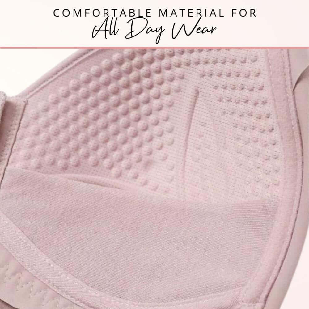 Front Closure Seamless Push Up Bra Plus Size