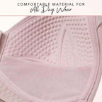 Front Closure Seamless Push Up Bra Plus Size