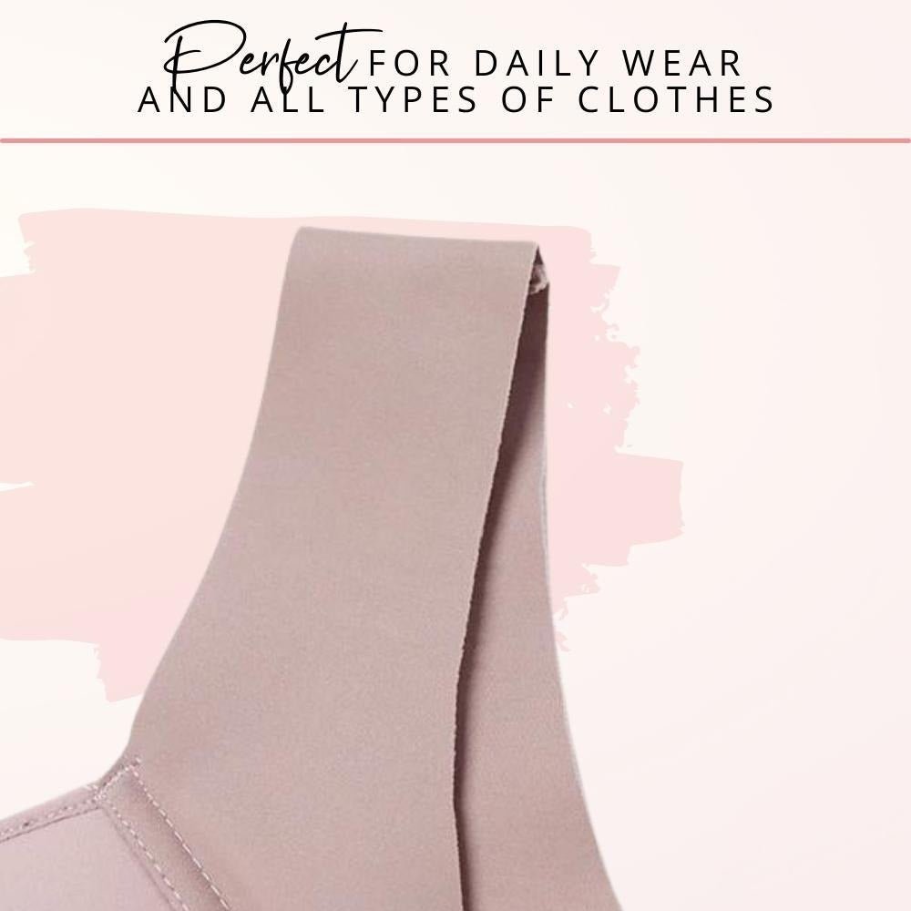 Front Closure Seamless Push Up Bra