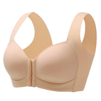 Front Closure Seamless Push Up Bra Plus Size