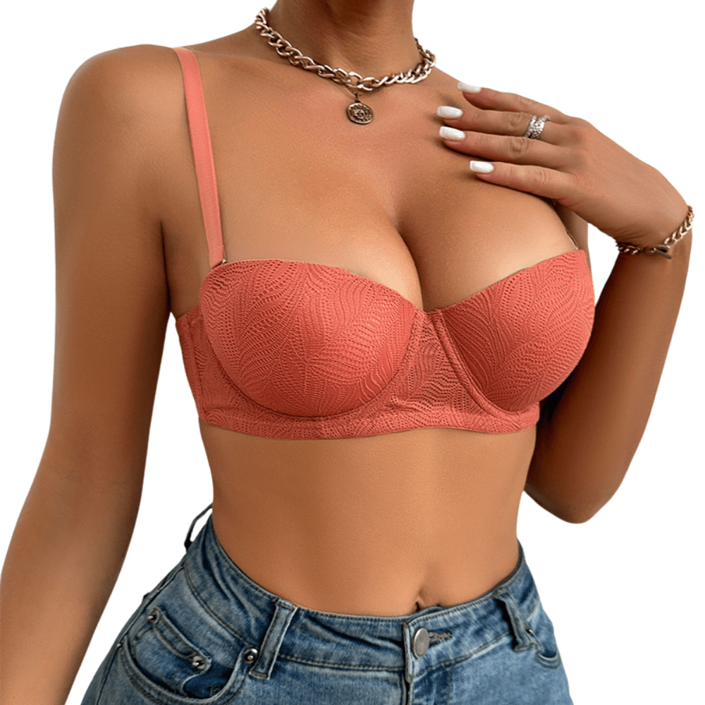 Lace Underwire Balconette Bra