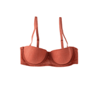 Soutien-gorge balconnet à armatures en dentelle