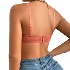 Soutien-gorge balconnet à armatures en dentelle