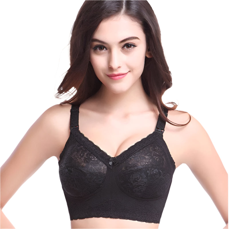 Maternity Plus Size Nursing Lace Bra