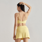 Soutien-gorge de sport minimaliste | Bretelles fines et maintien léger