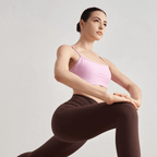 Soutien-gorge de sport minimaliste | Bretelles fines et maintien léger