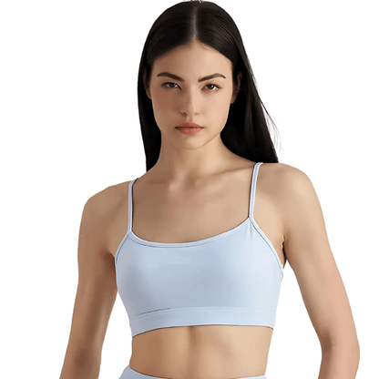 Minimalist Sports Bralette | Thin Strap & Light Support
