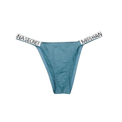 Rhinestone Low-Waist Thong Underwear