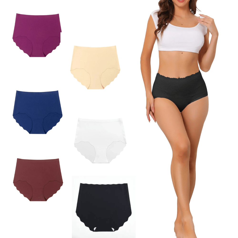 Seamless Comfort High-Waist Underwear